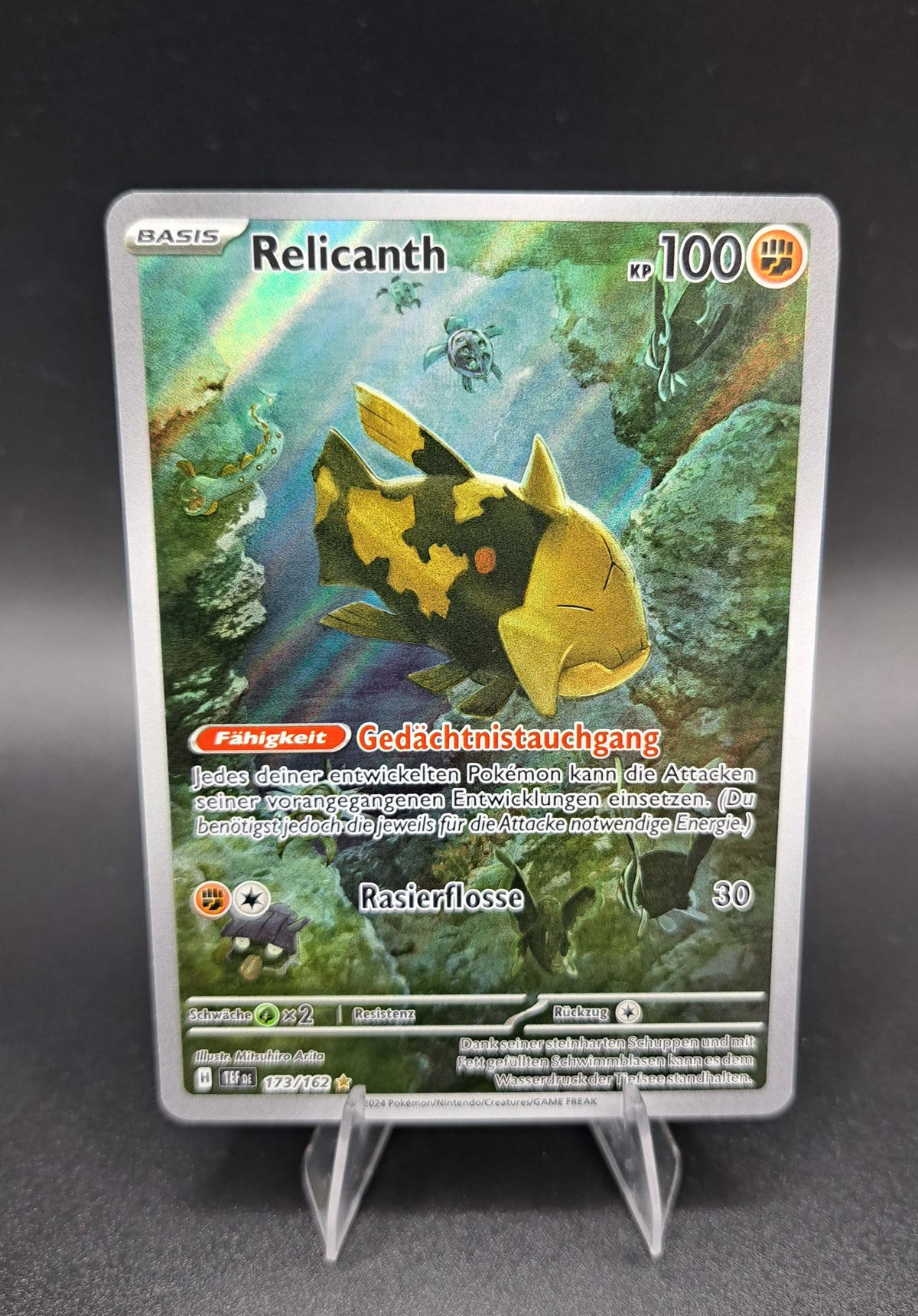Relicanth (TEF 173)-Deutsch