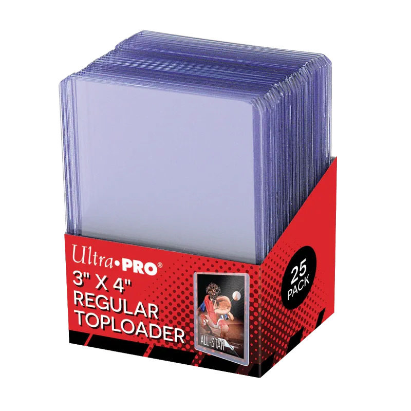 Ultra Pro | 3" x 4" Regular | Toploader (25ct)