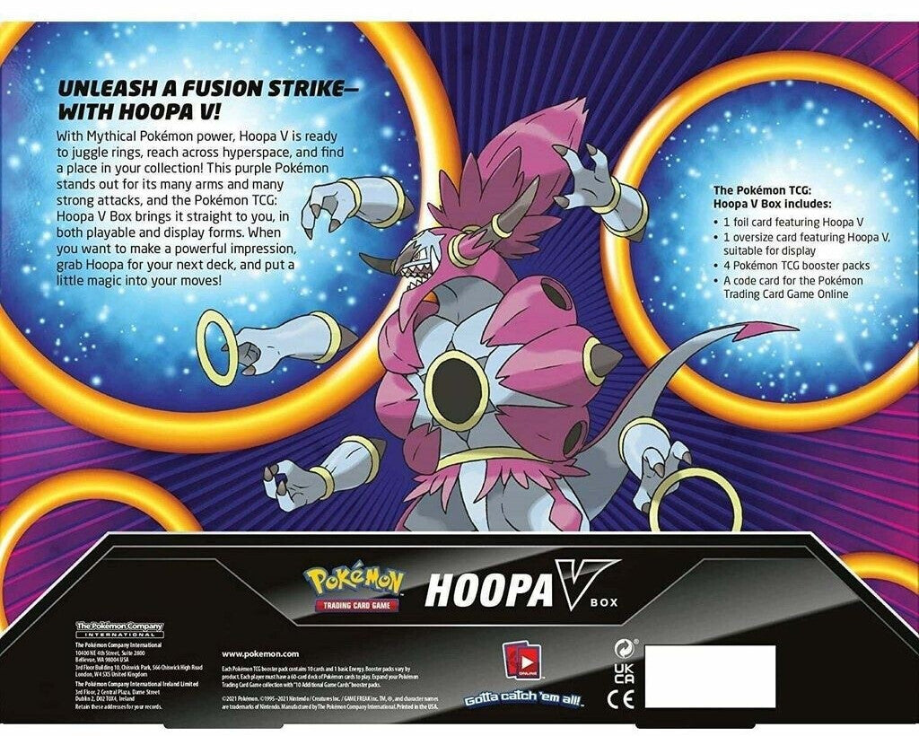 Hoopa V Box-Englisch
