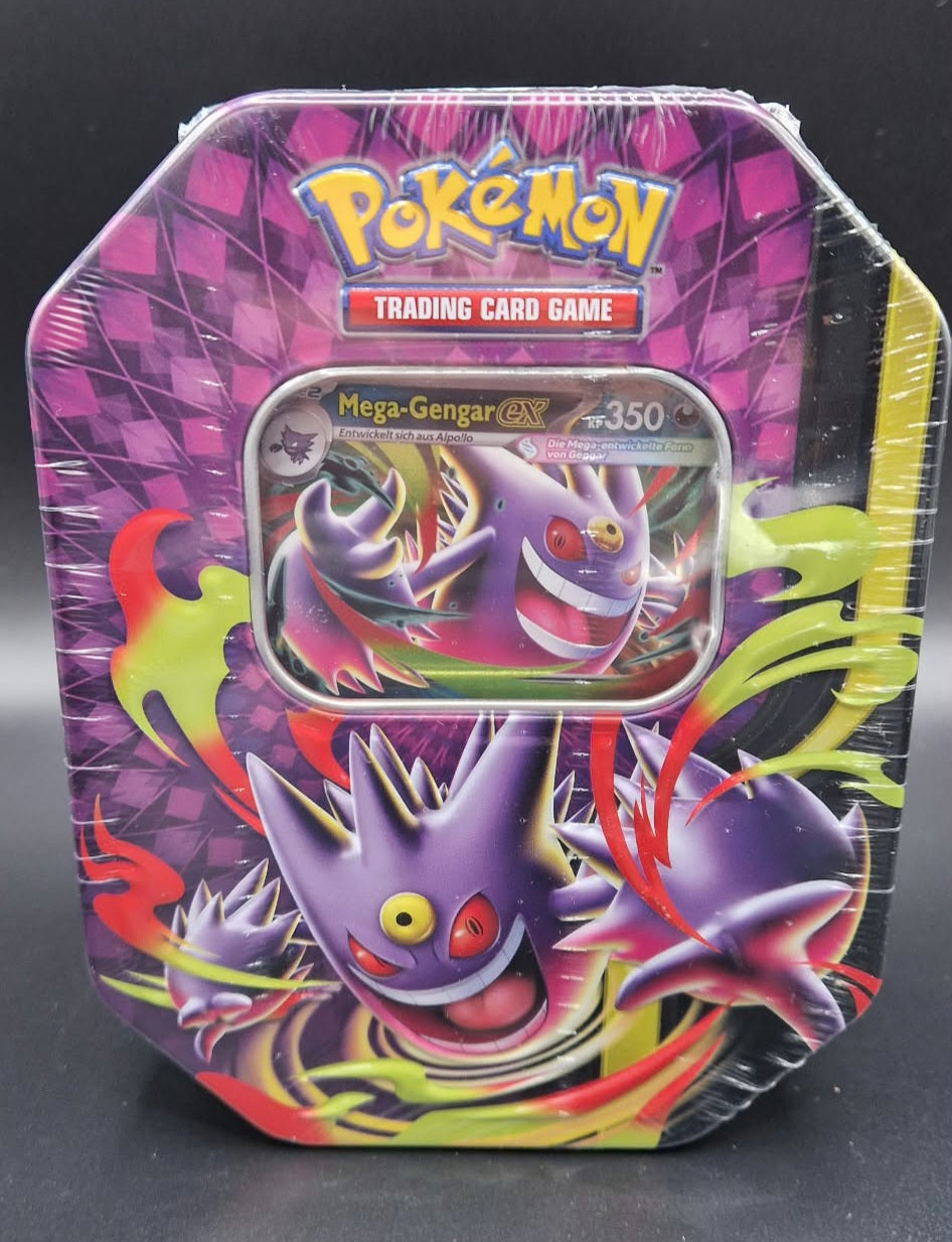 Mega Moonlit Tins: Mega Gengar ex Tin-Box-Deutsch