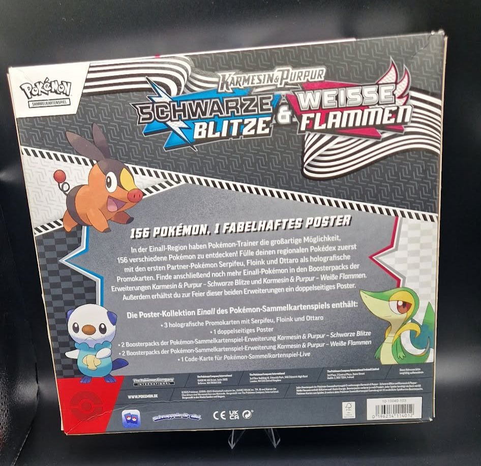 Schwarze Blitze & Weiße Flammen: Unova Poster Collection-Deutsch