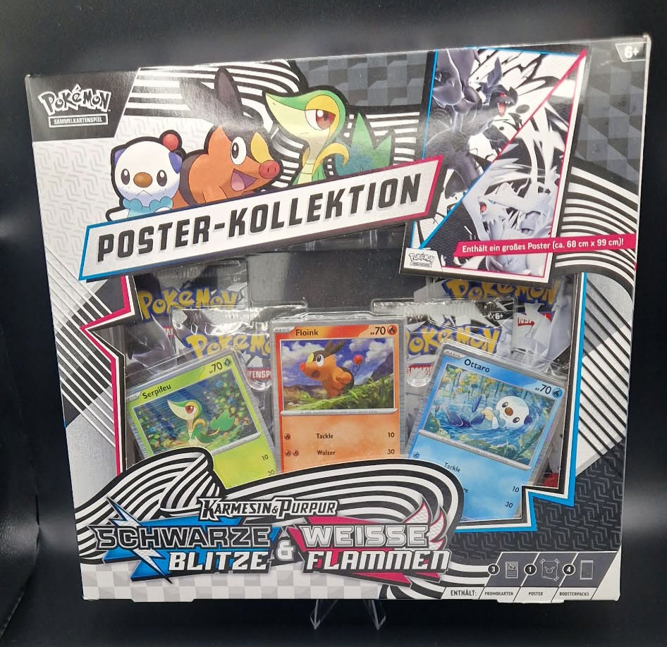 Schwarze Blitze & Weiße Flammen: Unova Poster Collection-Deutsch