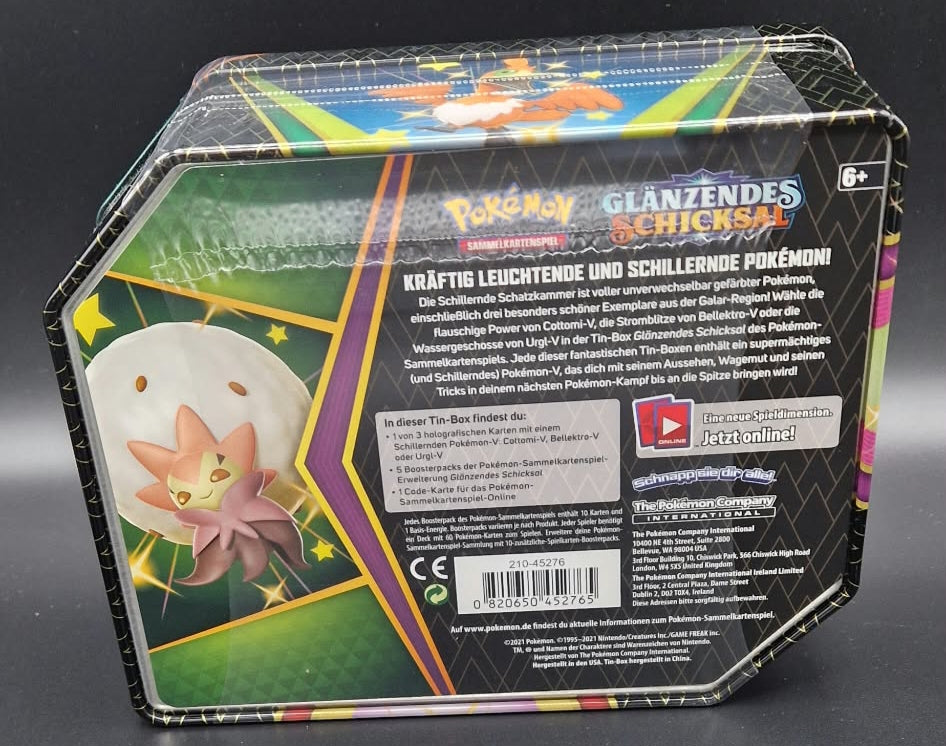 Glänzendes Schicksal: Eldegoss V Tin-Box-Deutsch