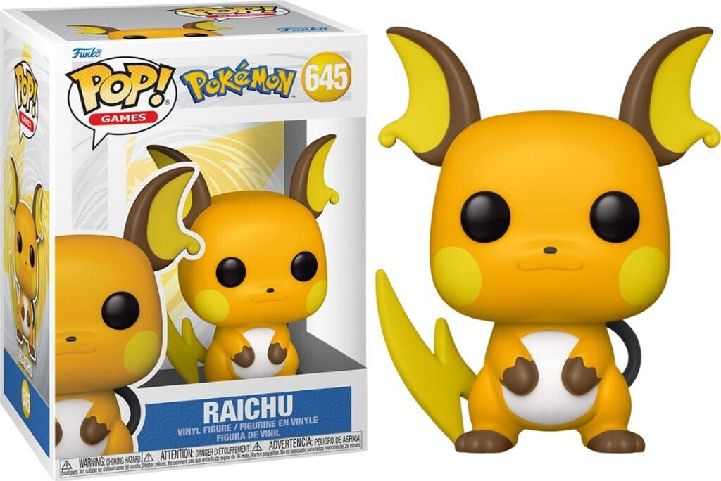 Funko Pop! Games: Pokémon Pokemon - Raichu 645