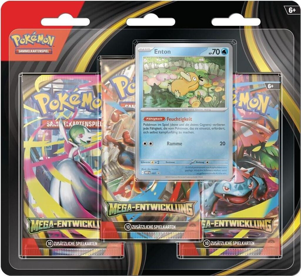 Mega-Entwicklung: Enton 3-Pack Blister-Deutsch