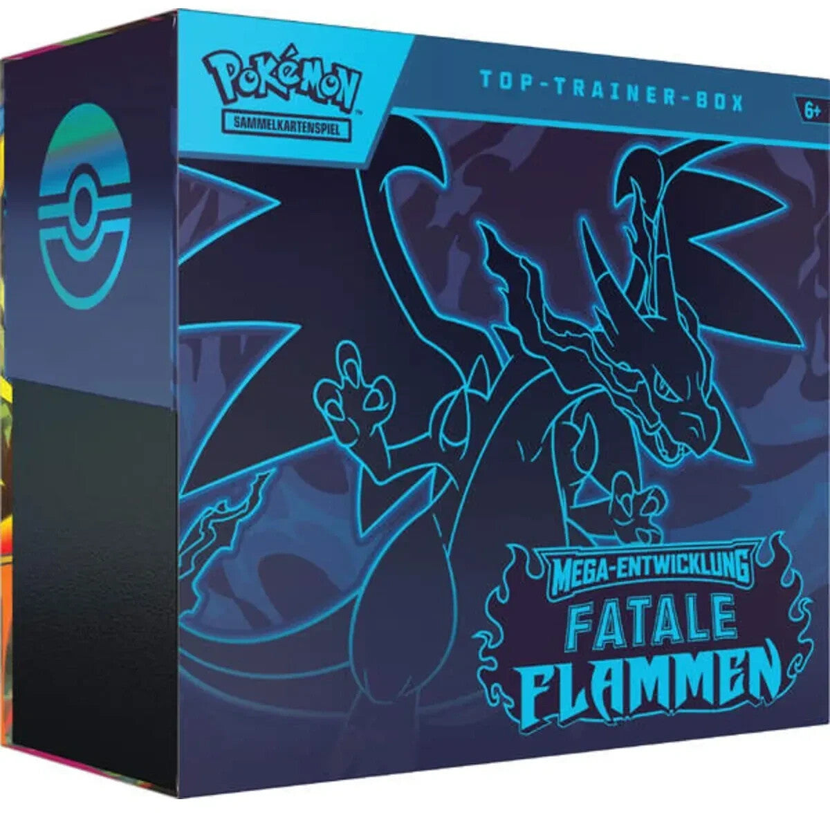 Pokémon Mega-Entwicklung: Fatale Flammen Top-Trainer-Box - Deutsch