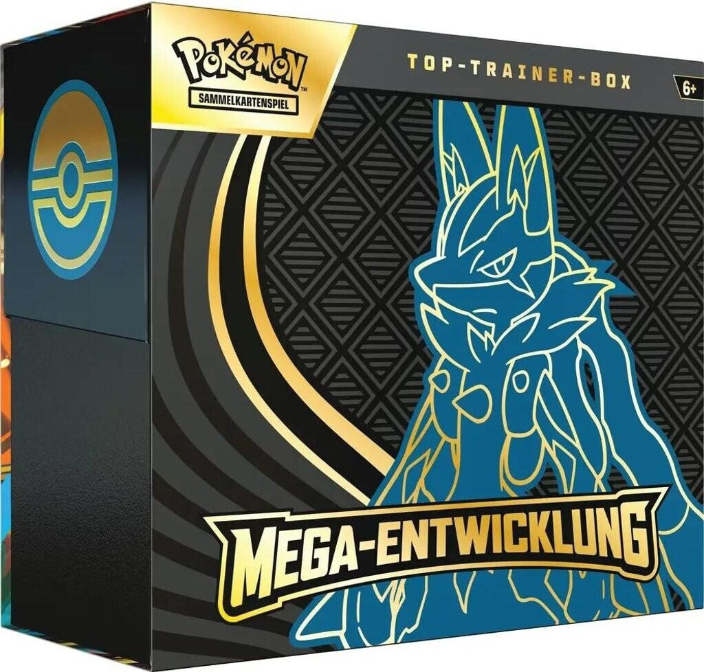 Mega-Entwicklung: Mega Lucario Top-Trainer-Box-Deutsch
