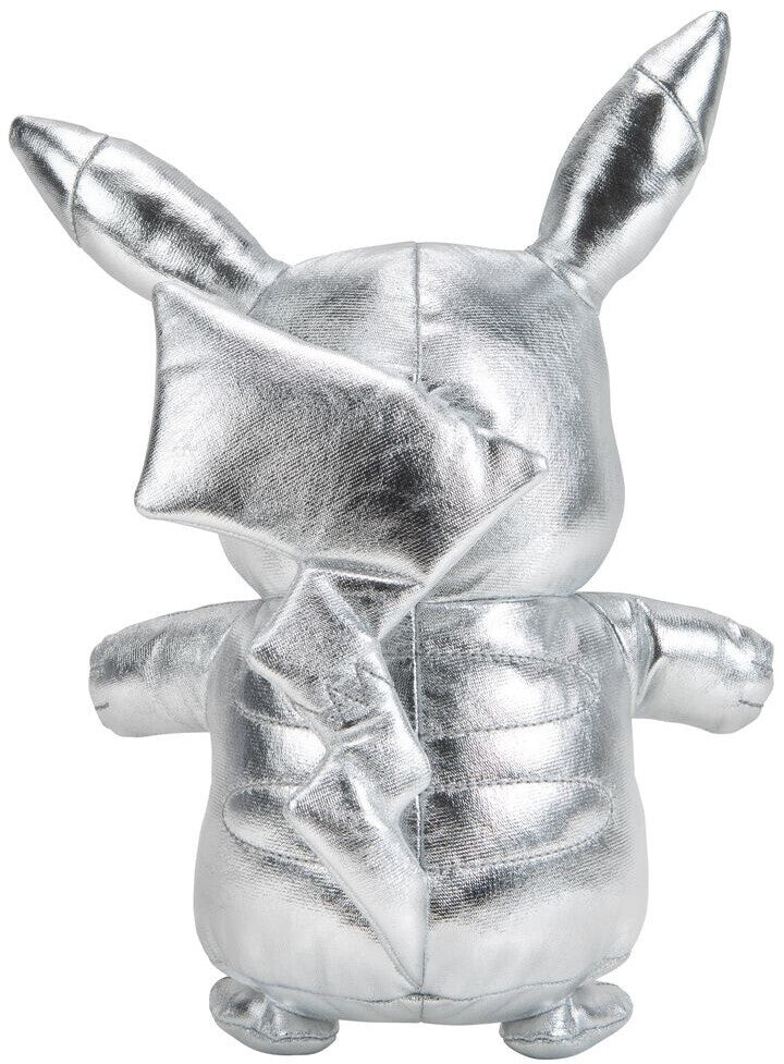 Pokemon 25 Jahre Celebration Plüsch Pikachu silber, 20 cm