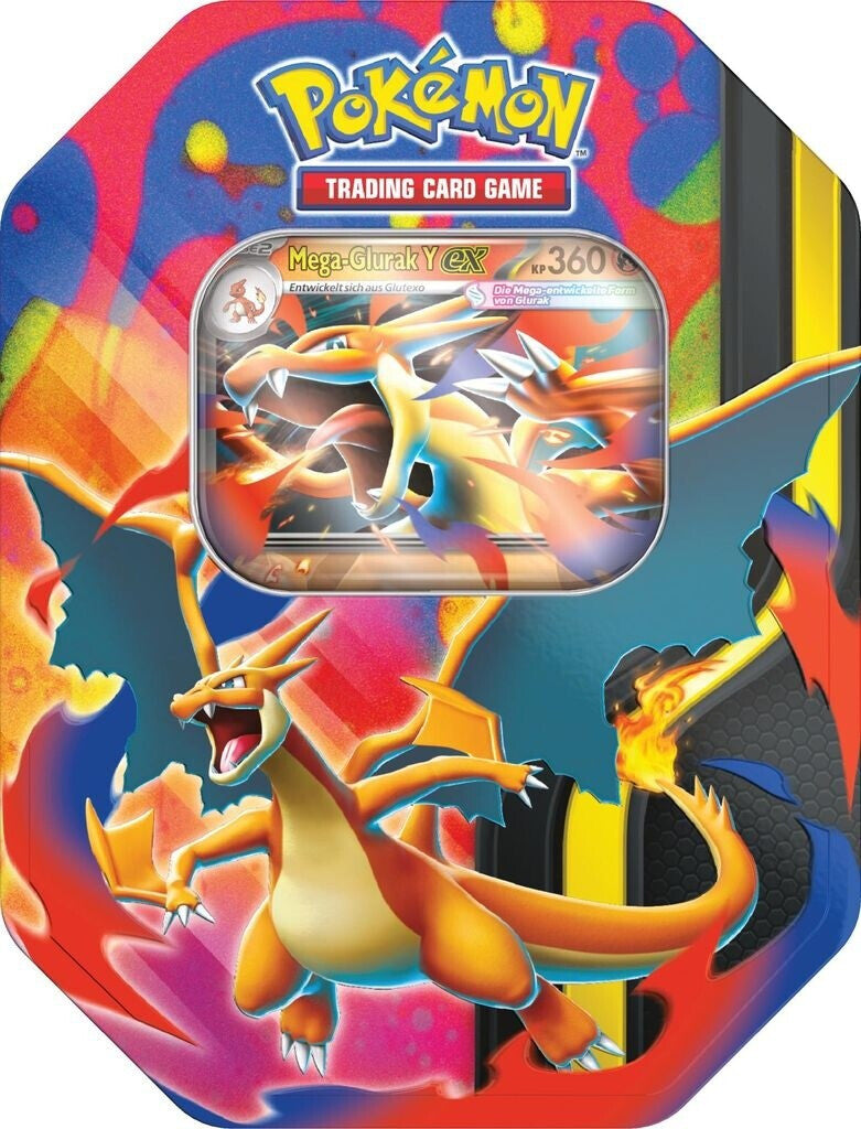 Mega Glurak Y ex Tin-Box-Deutsch