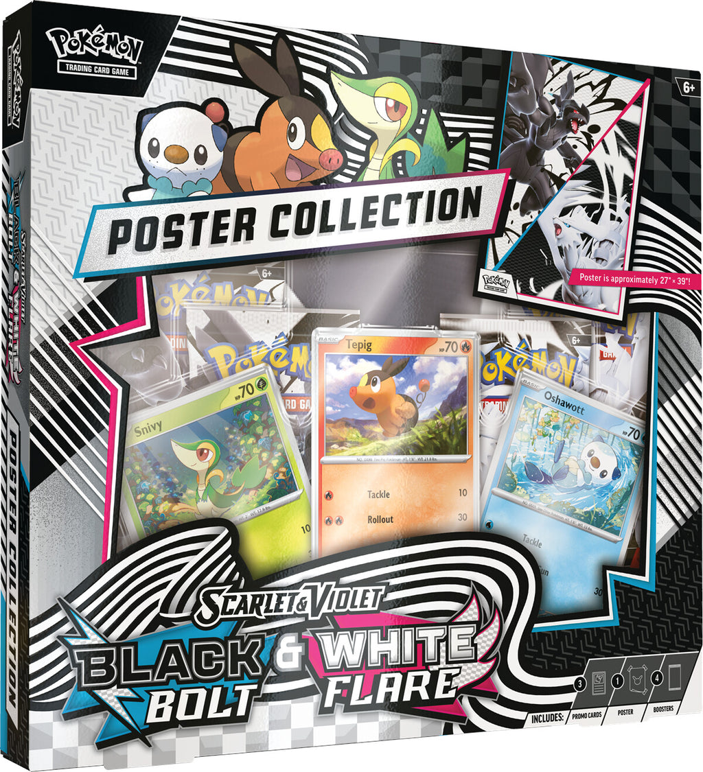 Schwarze Blitze & Weiße Flammen: Unova Poster Collection-Englisch